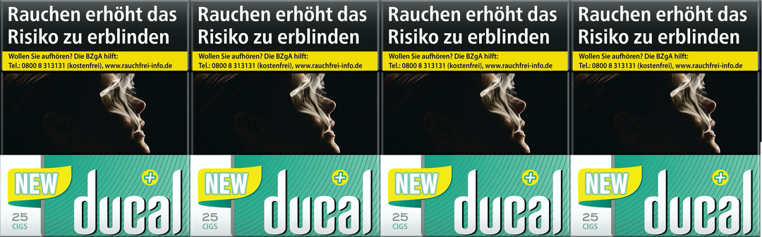 Ducal Zigaretten Green XL Plus+ - 8 Packungen