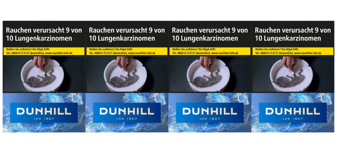 Dunhill Zigaretten Blue XL - 8 Packungen
