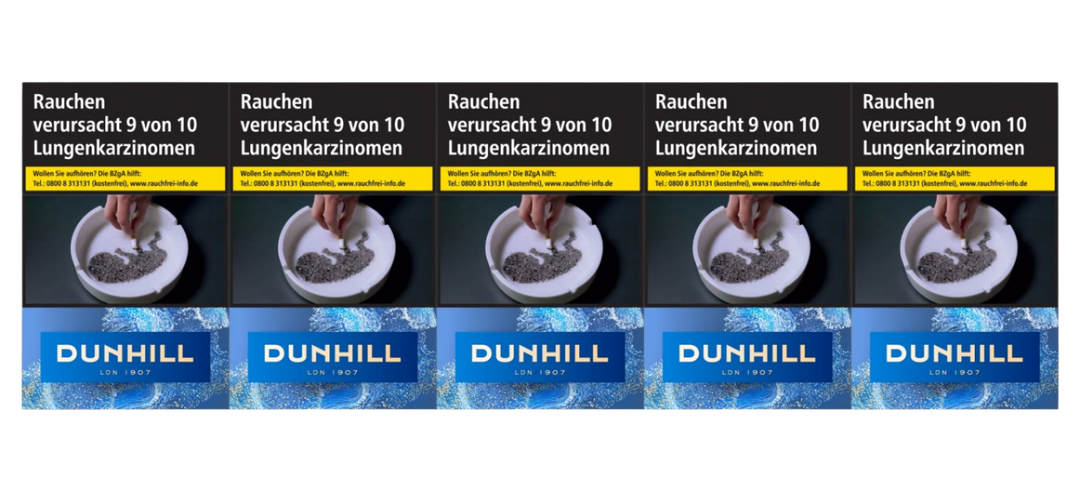Dunhill Zigaretten Blue OP - 10 Packungen
