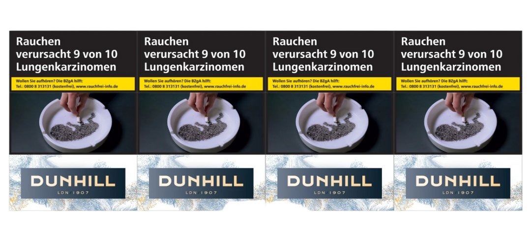 Dunhill Zigaretten White XL - 8 Packungen