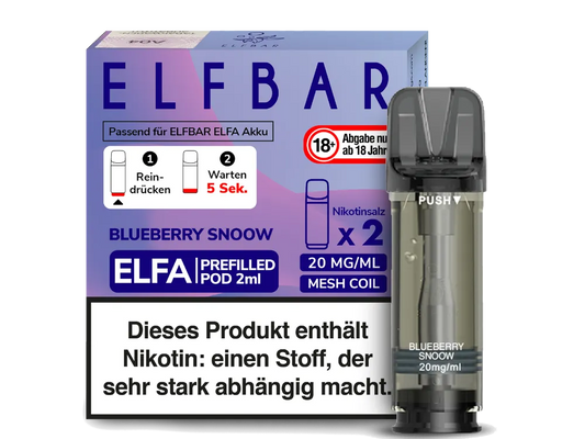 Elfbar - ELFA Pods - Berry Snoow (20mg/ml)