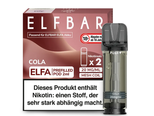 Elfbar - ELFA Pods - Cola (20mg/ml)