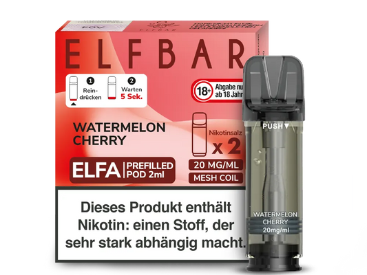 Elfbar - ELFA Pods - Watermelon Cherry (20mg/ml)