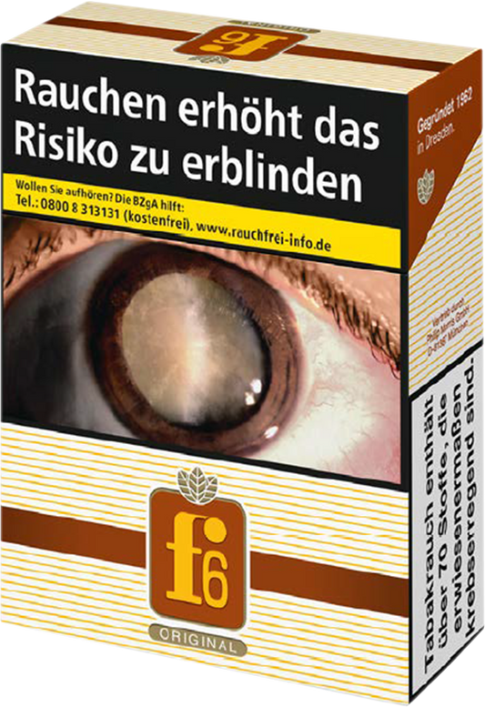 F6 Zigaretten Original 2XL - 8 Packungen