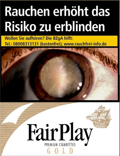 Fair Play Zigaretten Gold 2XL - 8 Packungen