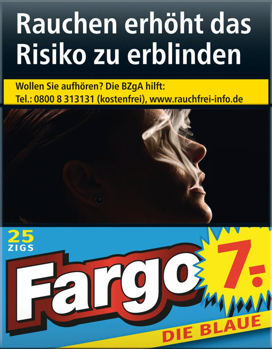 Fargo Zigaretten Blau XL - 8 Packungen