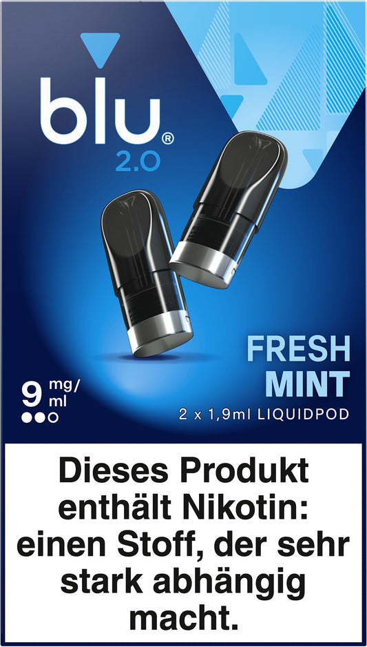 blu 2.0 Liquidpods Fresh Mint - 5 Packungen