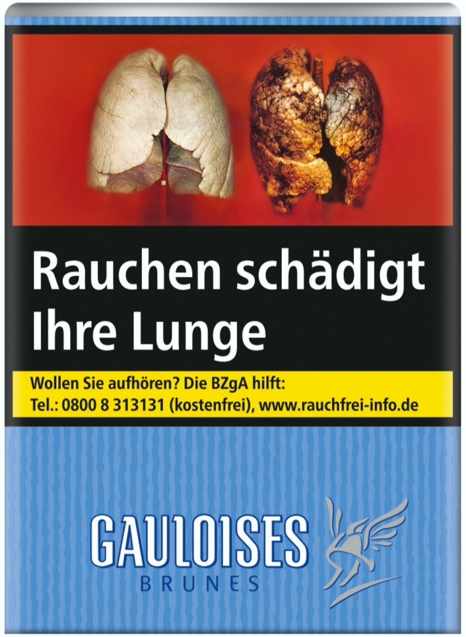 Gauloises Zigaretten Brunes ohne Filter - 10 Packungen