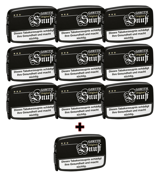 Gawith Snuff 9+1 Aktionspaket