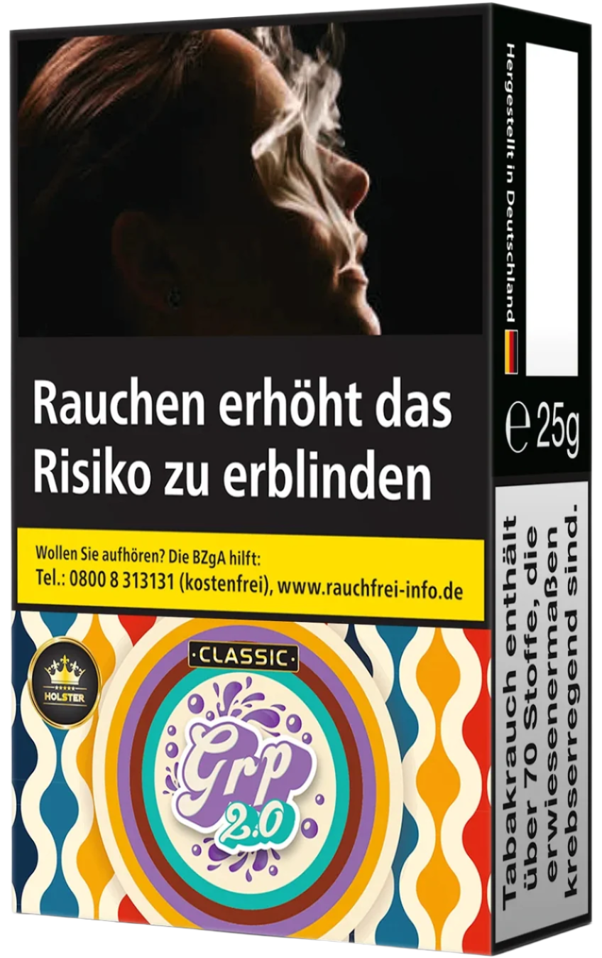 Holster Tobacco - Grp 2.0 (25g) - 10 Packungen