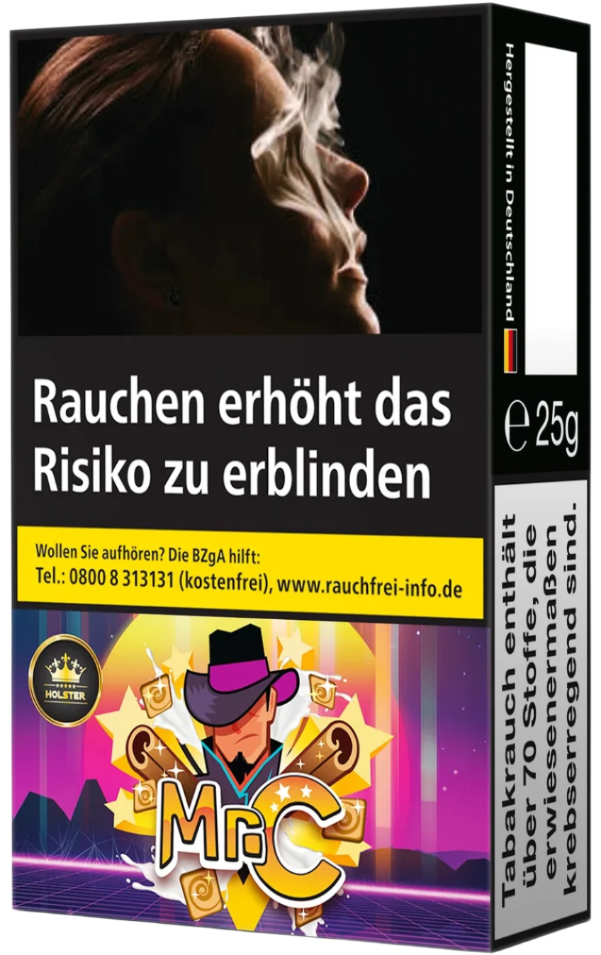 Holster Tobacco - Mr. C (25g) - 10 Packungen