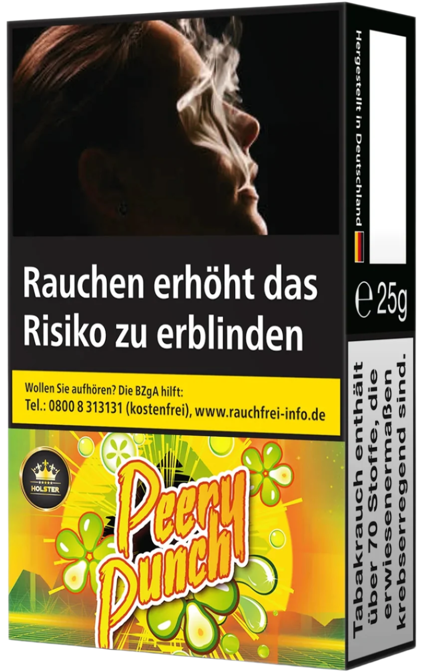 Holster Tobacco - Peery Punch (25g) - 10 Packungen