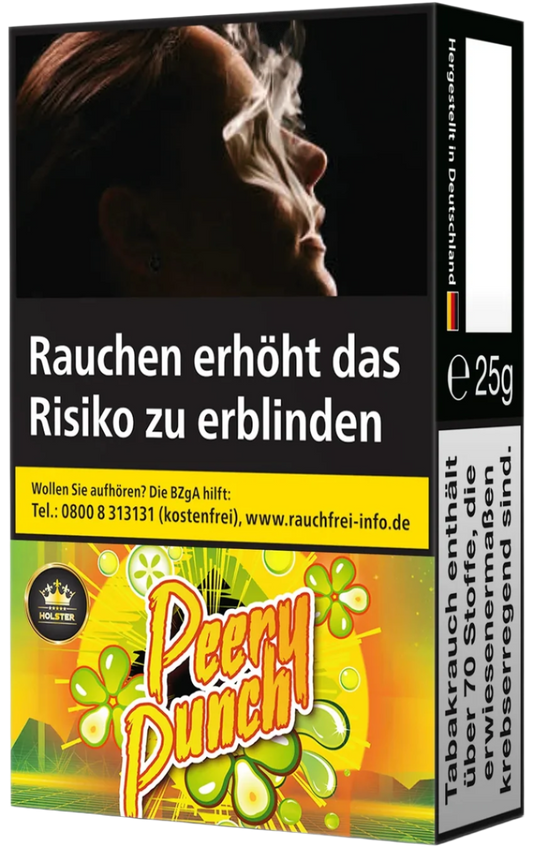 Holster Tobacco - Peery Punch (25g) - 10 Packungen