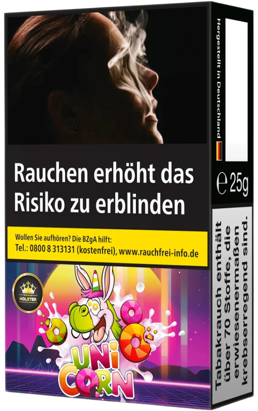 Holster Tobacco - Unicorn (25g) - 10 Packungen