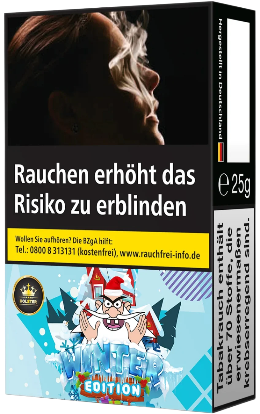 Holster Tobacco - Winter Edition (25g) - 10 Packungen