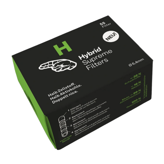 Hybrid Supreme Aktivkohlefilter 6,4mm