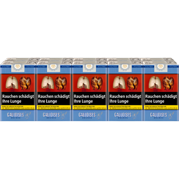 Gauloises Zigaretten Brunes Filter - 10 Packungen
