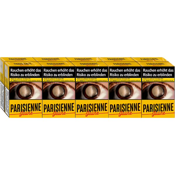 Parisienne Zigaretten Jaune - 10 Packungen