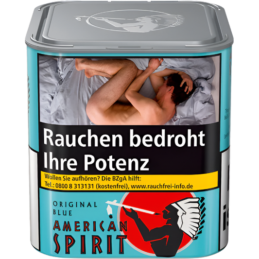 American Spirit Blue Tabak Dose
