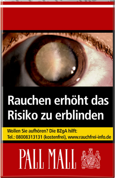 Pall Mall Zigaretten ohne Filter - 10 Packungen