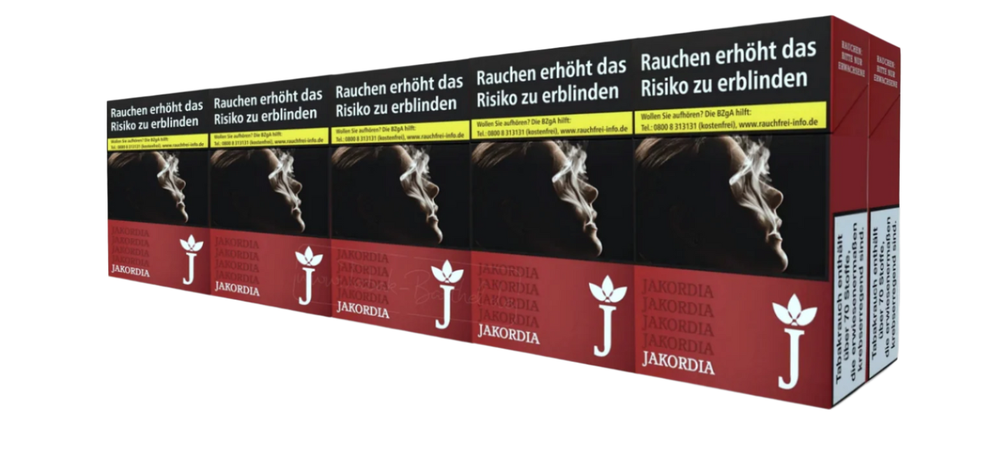Jakordia Zigaretten Red OP - 10 Packungen