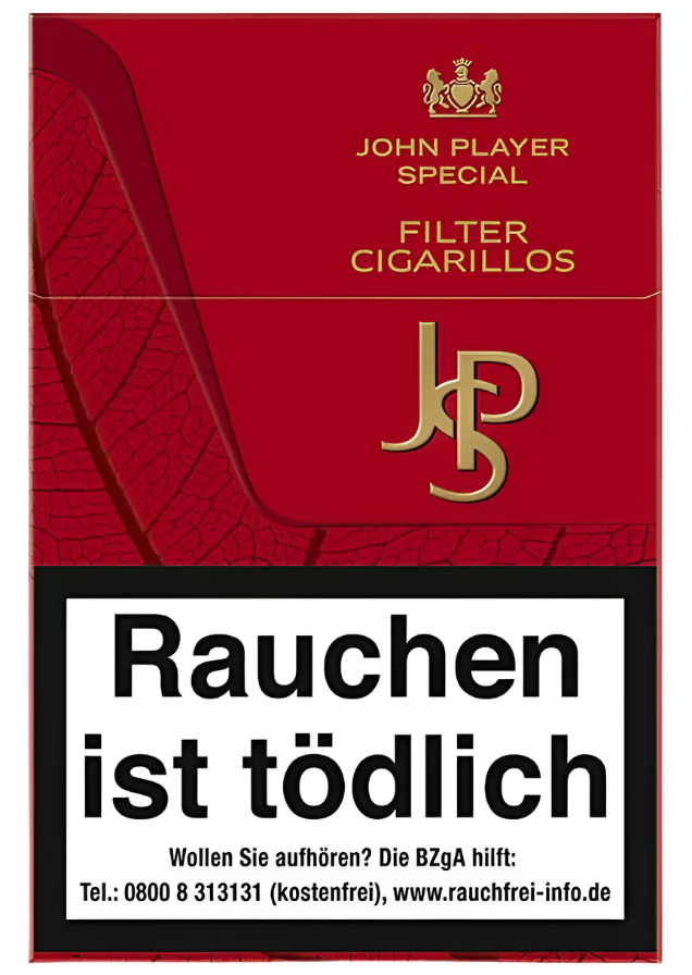 JPS Red Filterzigarillos - 10 Packungen