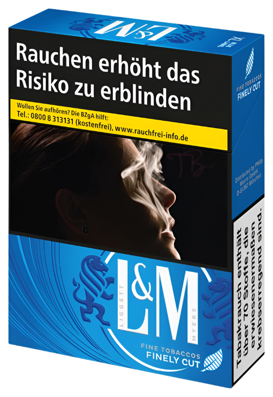 L&M Zigaretten Blue XL - 8 Packungen