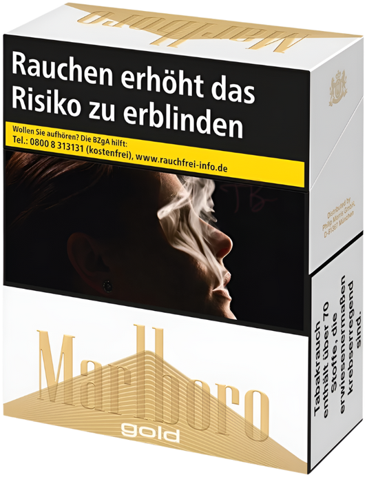 Marlboro Zigaretten Gold 2XL - 8 Packungen