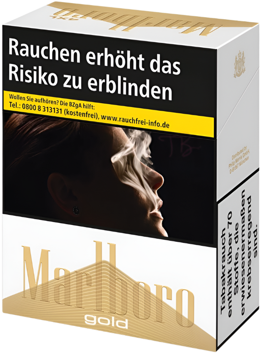 Marlboro Zigaretten Gold 4XL - 5 Packungen