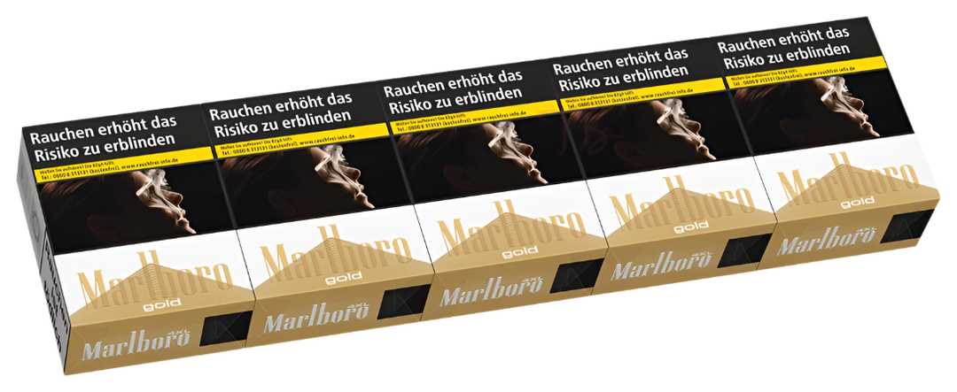 Marlboro Zigaretten Gold 4XL - 5 Packungen