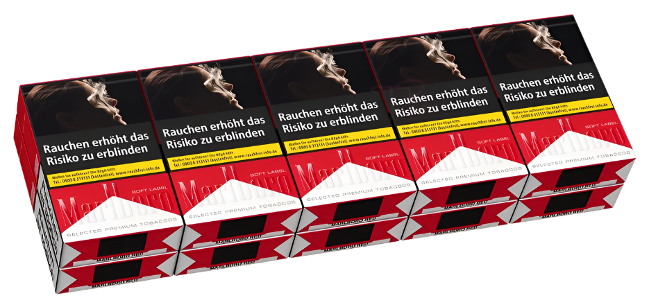 Marlboro Zigaretten Red Soft - 10 Packungen