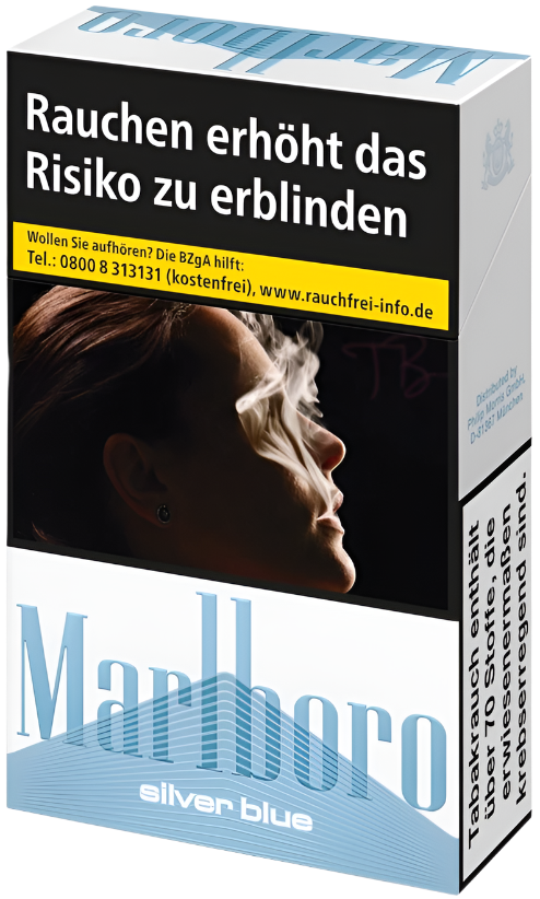 Marlboro Zigaretten Silver Blue L - 10 Packungen