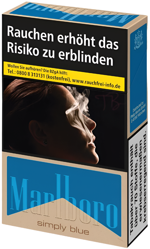 Marlboro Zigaretten Simply Blue L - 10 Packungen