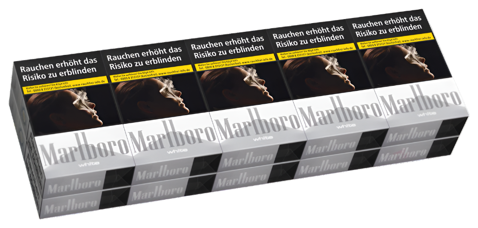 Marlboro Zigaretten White L - 10 Packungen