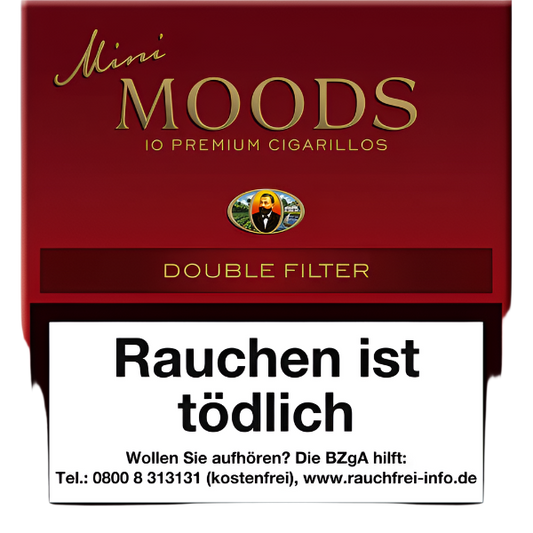 Dannemann Moods Double - Filter (10/20) - 10 Packungen