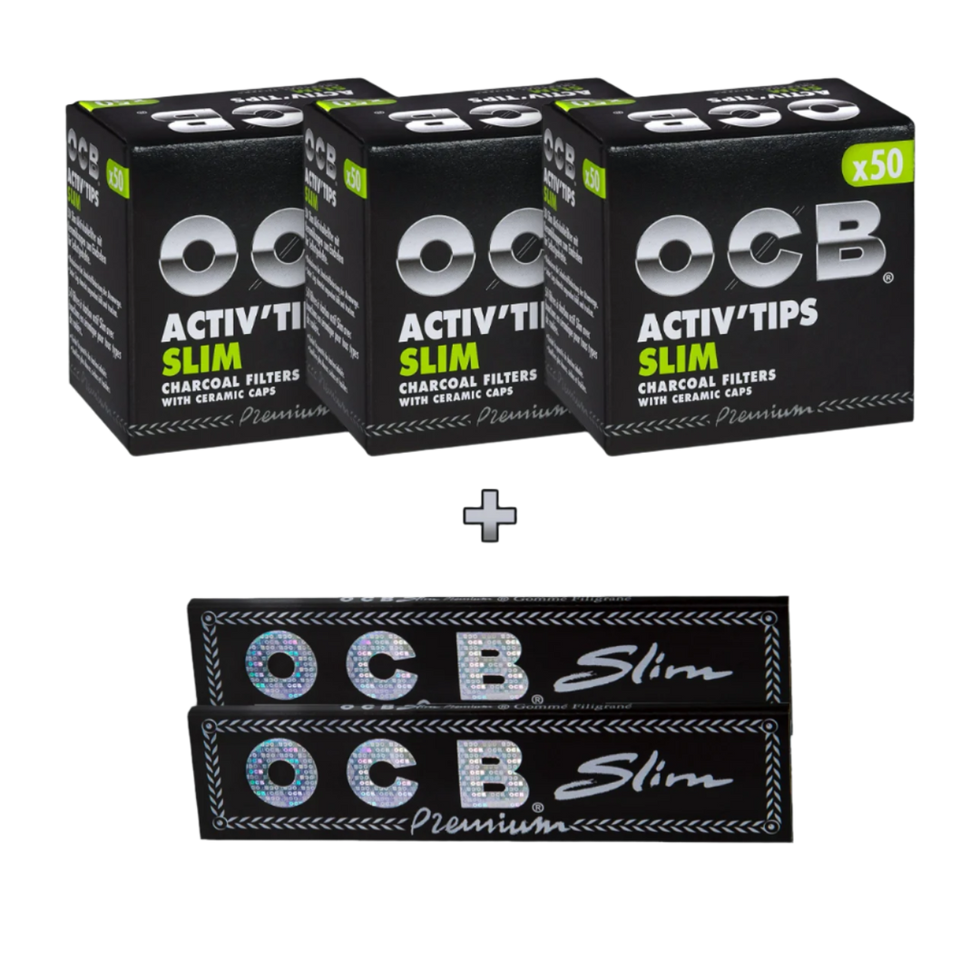 OCB Activ'Tips Slim (7mm) Testpaket