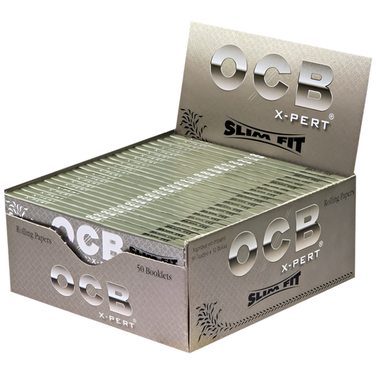 OCB X-PERT Slim Fit - King Size Longpaper - 50 Booklets
