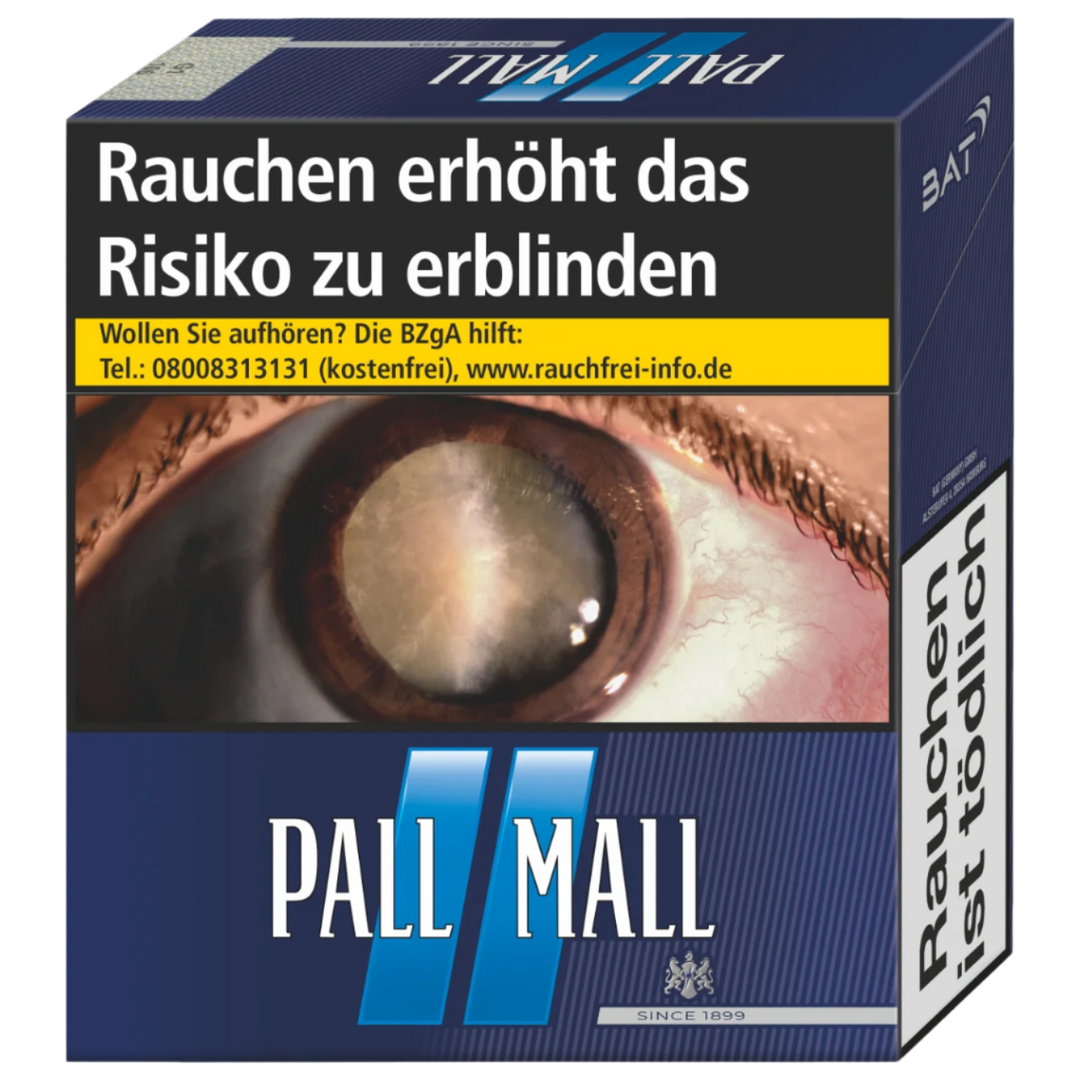 Pall Mall Zigaretten Blue 2XL - 8 Packungen