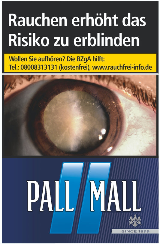 Pall Mall Zigaretten Blue L - 10 Packungen