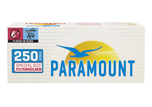 Paramount Filterhülsen Blue Special Size - 4 Packungen