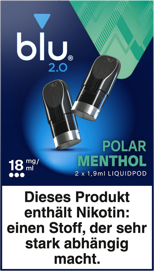 blu 2.0 Liquidpods Polar Menthol - 5 Packungen