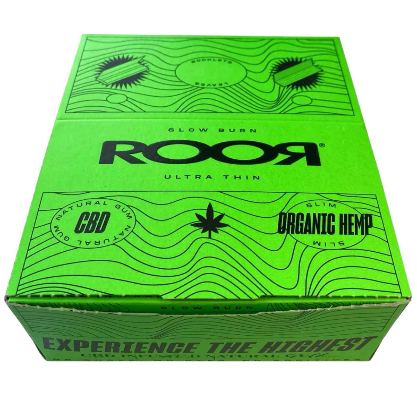 ROOR Organic Hemp Slim Long Papers + Tips 32