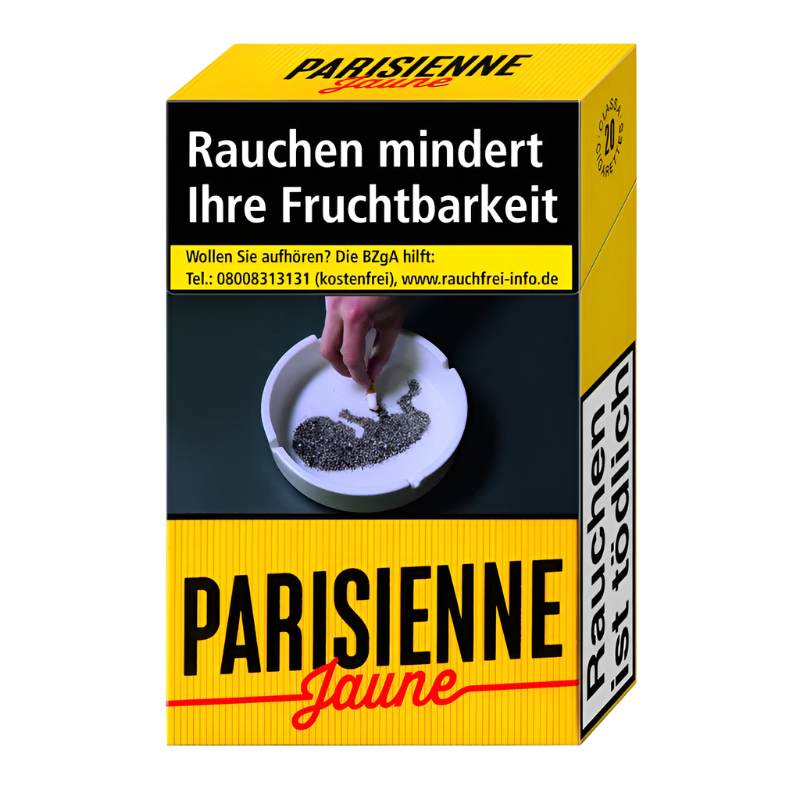 Parisienne Zigaretten Jaune - 10 Packungen