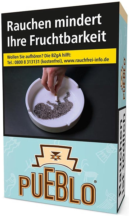 Pueblo Zigaretten Blue - 10 Packungen