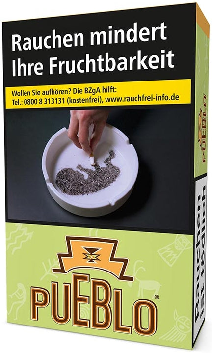 Pueblo Zigaretten Green - 10 Packungen