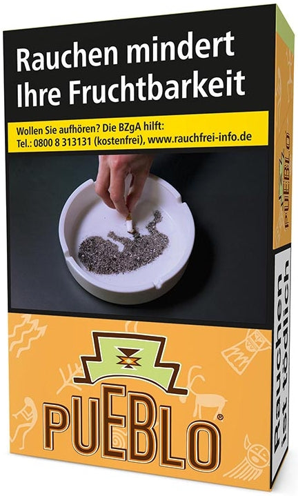 Pueblo Zigaretten Orange - 10 Packungen