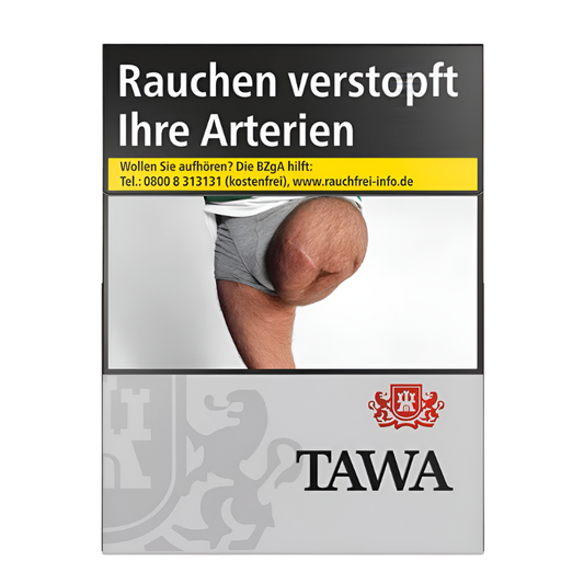 Tawa Zigaretten Silver XXL