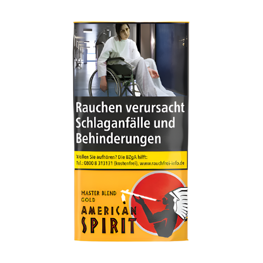 American Spirit Drehtabak Master Blend Gold (Organic Blend) - 5 Packungen