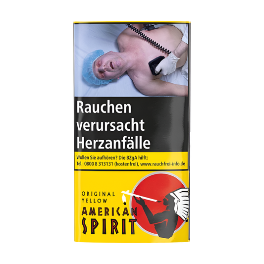 American Spirit Drehtabak Yellow - 5 Packungen
