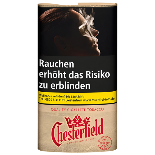 Chesterfield Drehtabak True Red - 5 Packungen